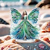 DIY Winged Fairy Acrylic Diamond Painting Desktop Ornaments