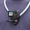 Magnetic Quick Release Mount for DJI Osmo 360/Action 5 Pro/Action 4/3 Aluminum Alloy Extension Base Bracket with 1/4in Threaded Hole for Tripods Selfie Sticks Vlogging