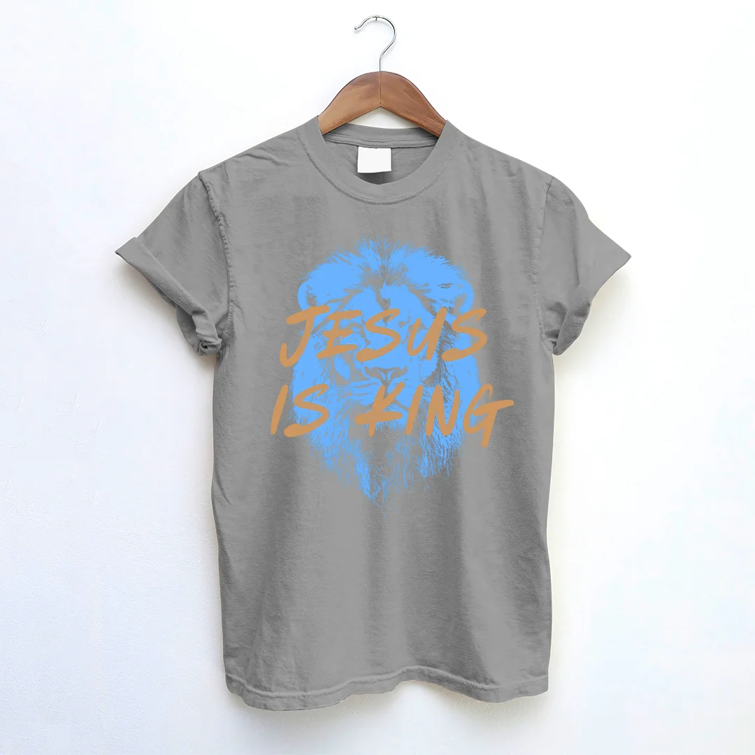 Jesus Is King Lion T-shirt
