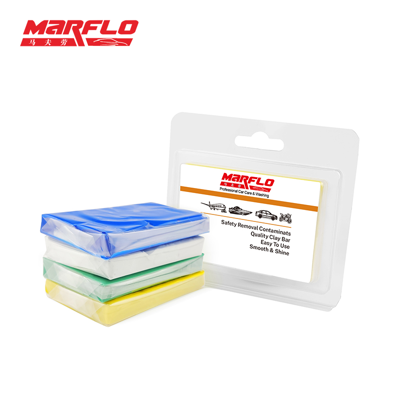 Marflo 100g Car Wash Mud Magic Clay Bar Auto Detailing Block For Cleaning Of Paint Care Washer Tools