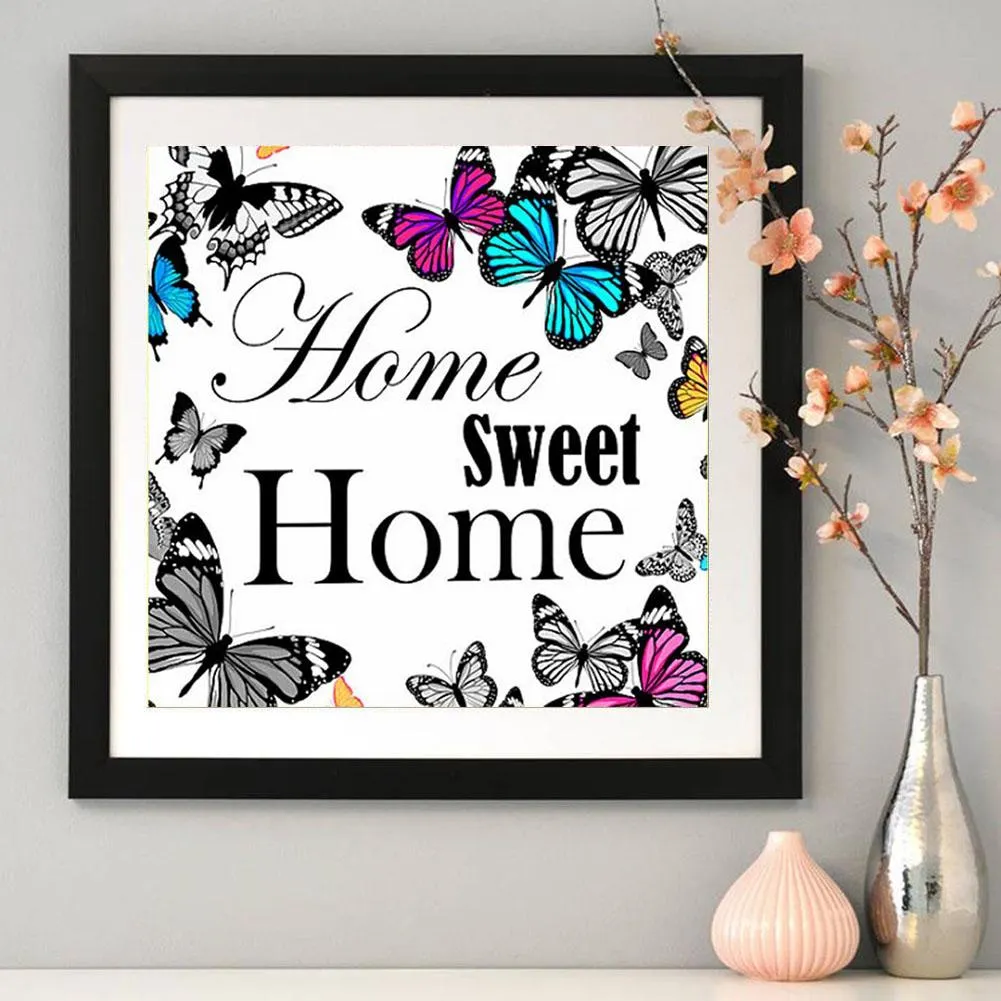 Diamond Painting - Full Round - Home Sweet Home