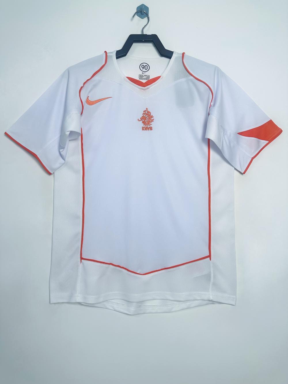 2004 Retro Netherlands National Team Away Football Shirt