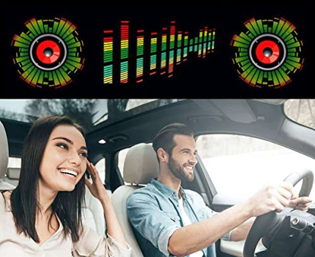 26 Design Sound Rhythm Music Activated El Equalizer Car | IFYHOME