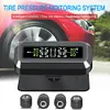 C68 USB+Solar Car Tire Pressure Monitor System with 4 External Sensors