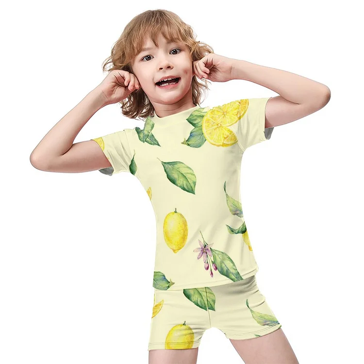 Boy's Swimsuit Lemon