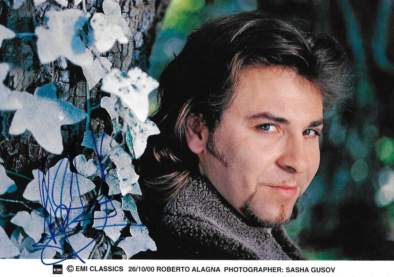 Roberto Alagna Opera signed 8x12 inch Photo Poster painting autograph