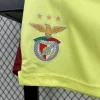 25/26 Kids Benfica Yellow Goalkeeper Soccer Jersey
