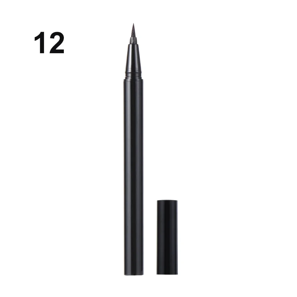 Upgraded Self-adhesive Eyeliner Magic Lash Glue Eyeliner Pen 2 in 1 Colorful Adhsive Liner No Glue Magnetic Needed Waterproof Ey