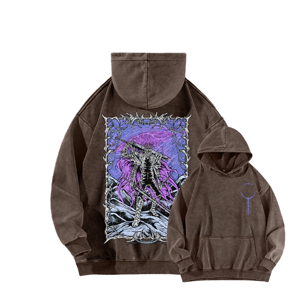 Elden Ring Unisex Washed Hoodie 2602010886