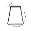 Camping Foldable Metal Stand Aluminum Alloy Box Stand for Outdoor Picnic Fishing