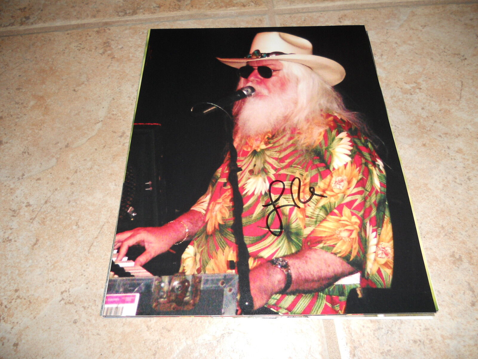 Leon Russell Signed Autographed 8x10 Live Music Photo Poster painting #3