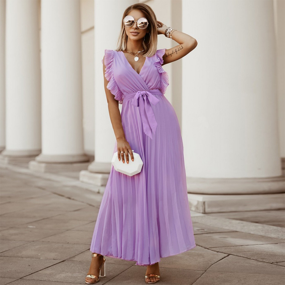  thdmladies Cross My Heart Lavender Maxi Dress thedmladies