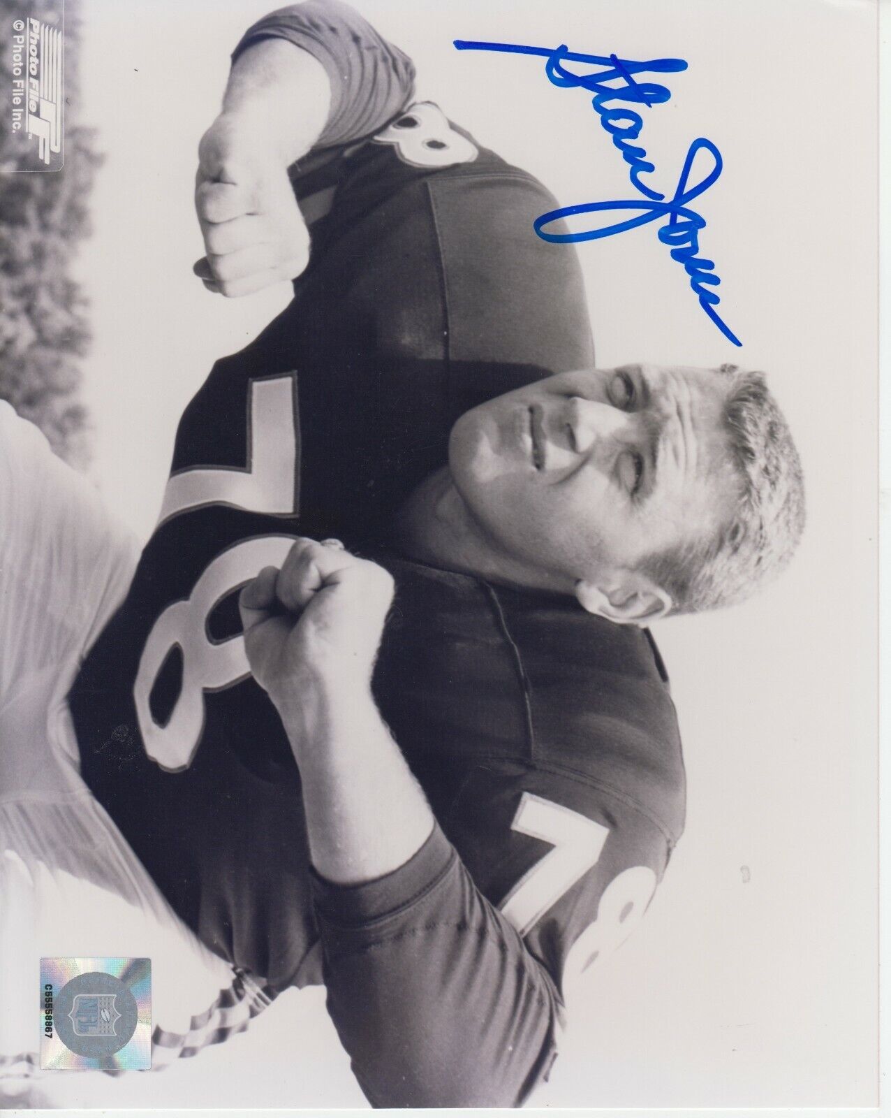 Stan Jones #0 8x10 Signed Photo Poster painting w/ COA Chicago Bears -