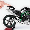Spray Dynamic 1:6 Large h2r Motorcycle Model Alloy Simulation Motorcycle Model Hand-made Ornaments