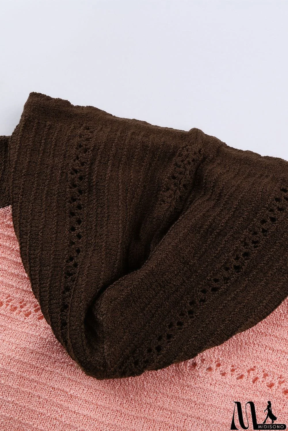 MidiSono - Classic Beach Bonfire Knitted Hoodie