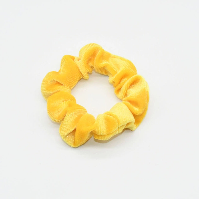 Retro Velvet Small Circle Sweet Color Hair Rope Korean Velvet High Elastic Simple Cute Small Intestinal Circle