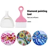 Diamond Painting Brush Cleaning Brushes And Funnel Tray Accessories For Cleaning Storage Drill