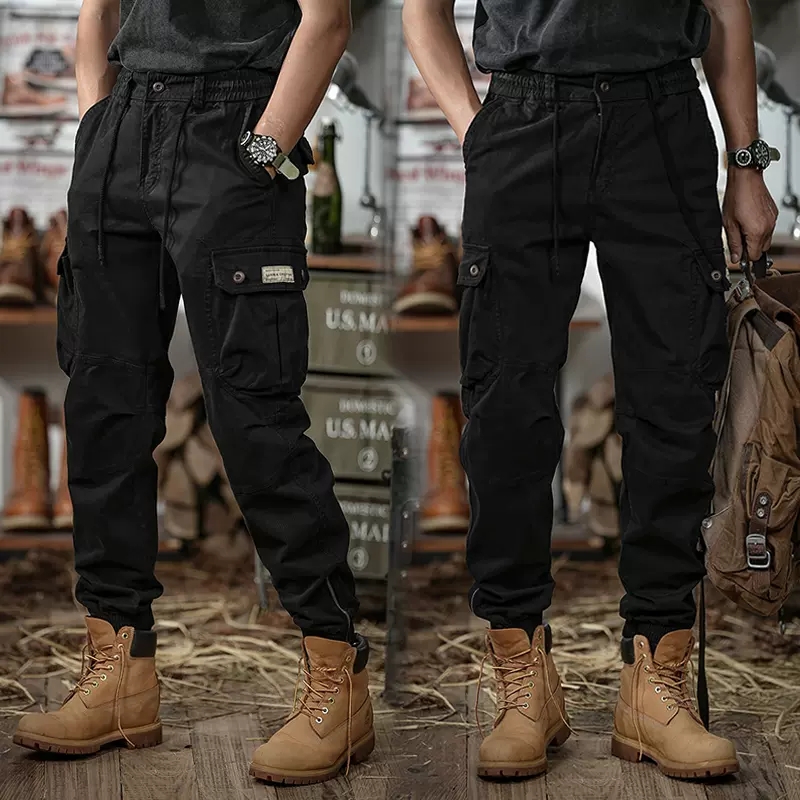 Plus Size American-style Vintage Cargo Pants DANRRIO.COM DANRRIO