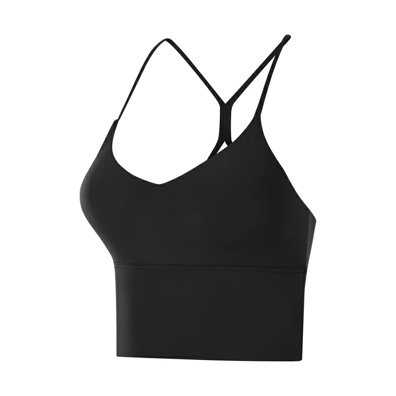 Buy tank top spaghetti affordable online on Hergymclothing for yoga, biker and running