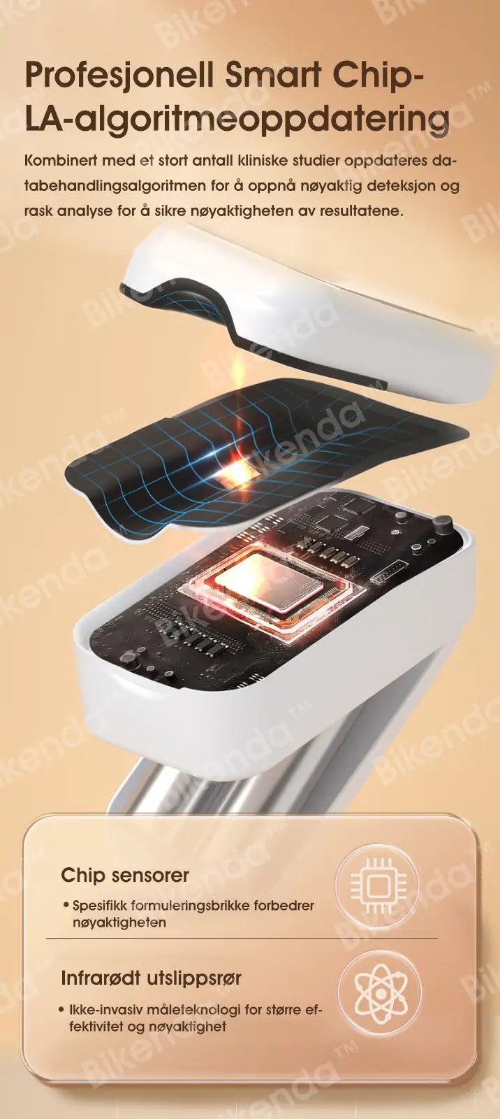 【OFFICIAL STORE】Bikenda&trade; Precision Glucose Monitoring Premium 👨&zwj;⚕️Non-invasive Medical Device + Exclusive Gift [99.9% Accuracy]