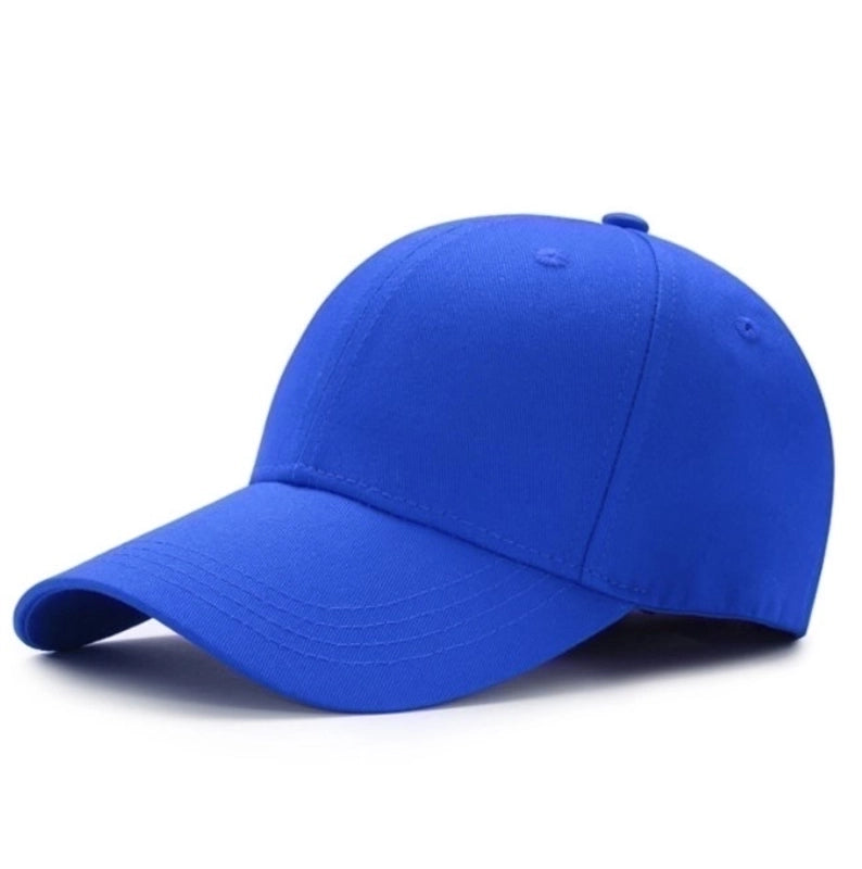 Unisex Minimalist Solid Color Curved Eaves Baseball Cap