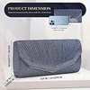 Abendtasche Damen Clutch, Elegant Brauttasche, Handtasche Hochzeit, Damen Kettentasche, Mädchen klein Umhängetasche für Party Freizeit