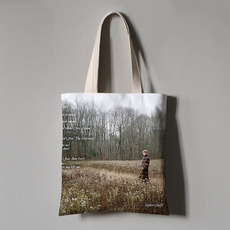 Taylor Swift canvas tote bag