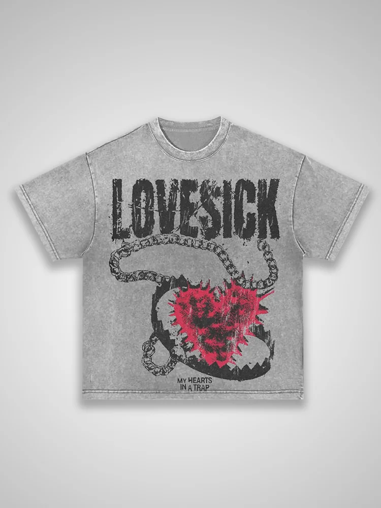 A Pure Cotton Short Sleeved T-shirt That Causes Lovesickness