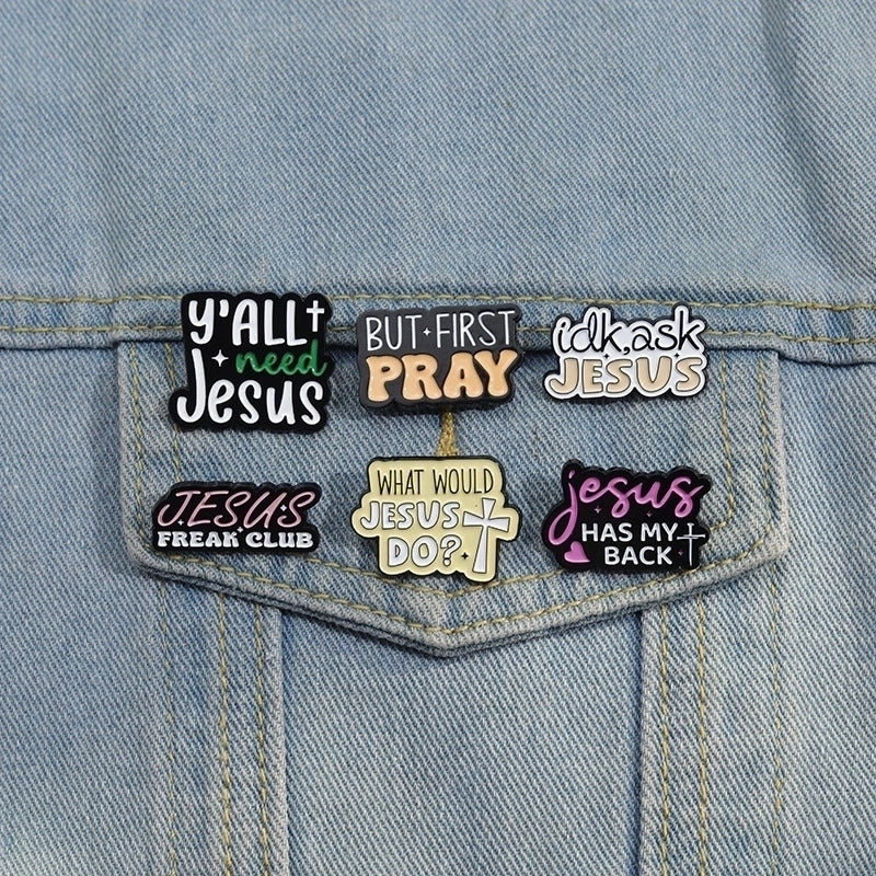 Cartoon Style Cowboy Style Letter Alloy Stamping Stoving Varnish Plating Women’s Brooches