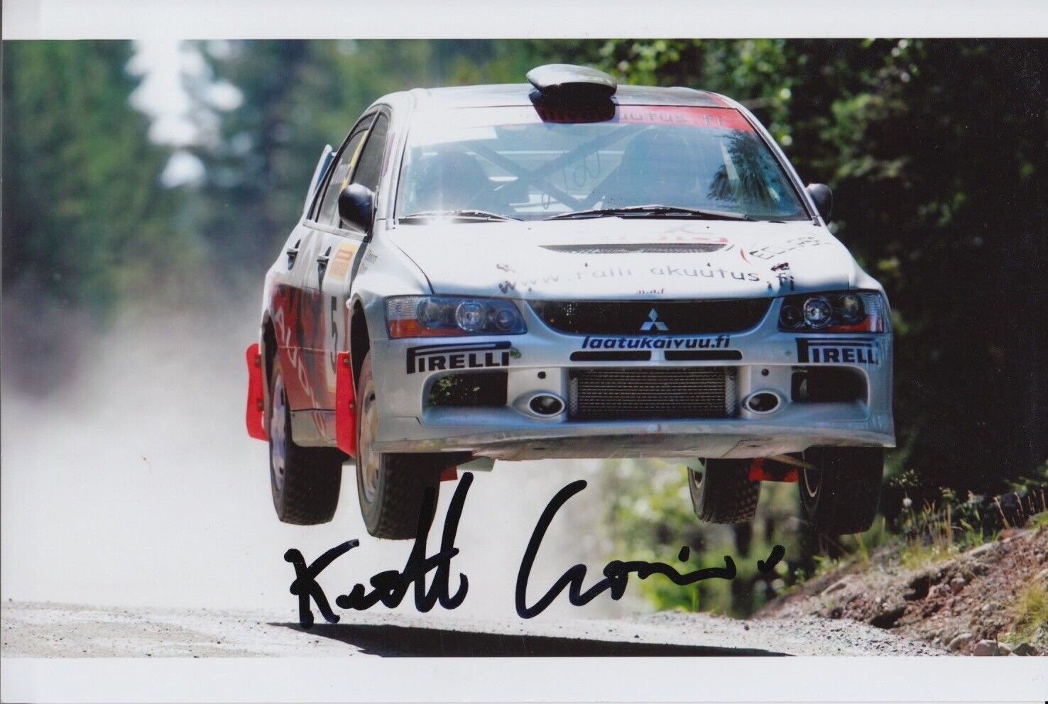 Keith Cronin Hand Signed 7x5 Photo Poster painting - Rally Autograph 2.