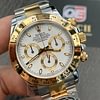 Rolex Cosmograph Daytona M116503-0001 Two Tone Yellow Gold & Steel with White Dial Super Clone