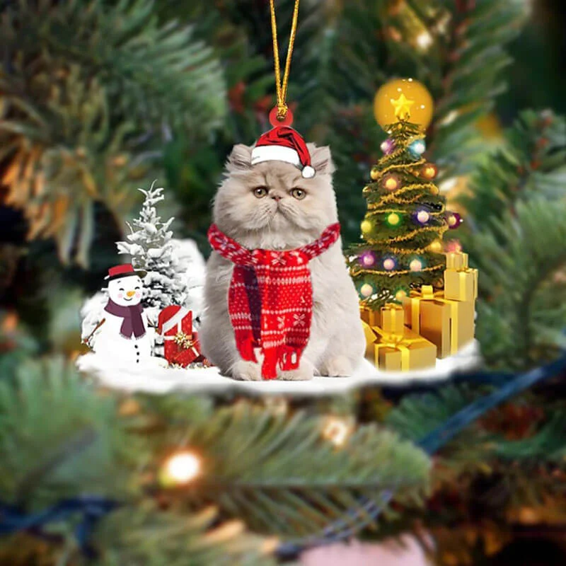 VigorDaily Persian Cat Christmas Ornament SM191