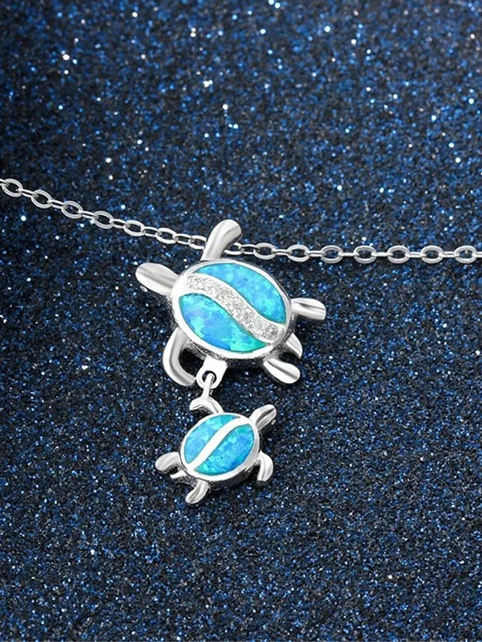Women's Hawaiian Turtle Necklace