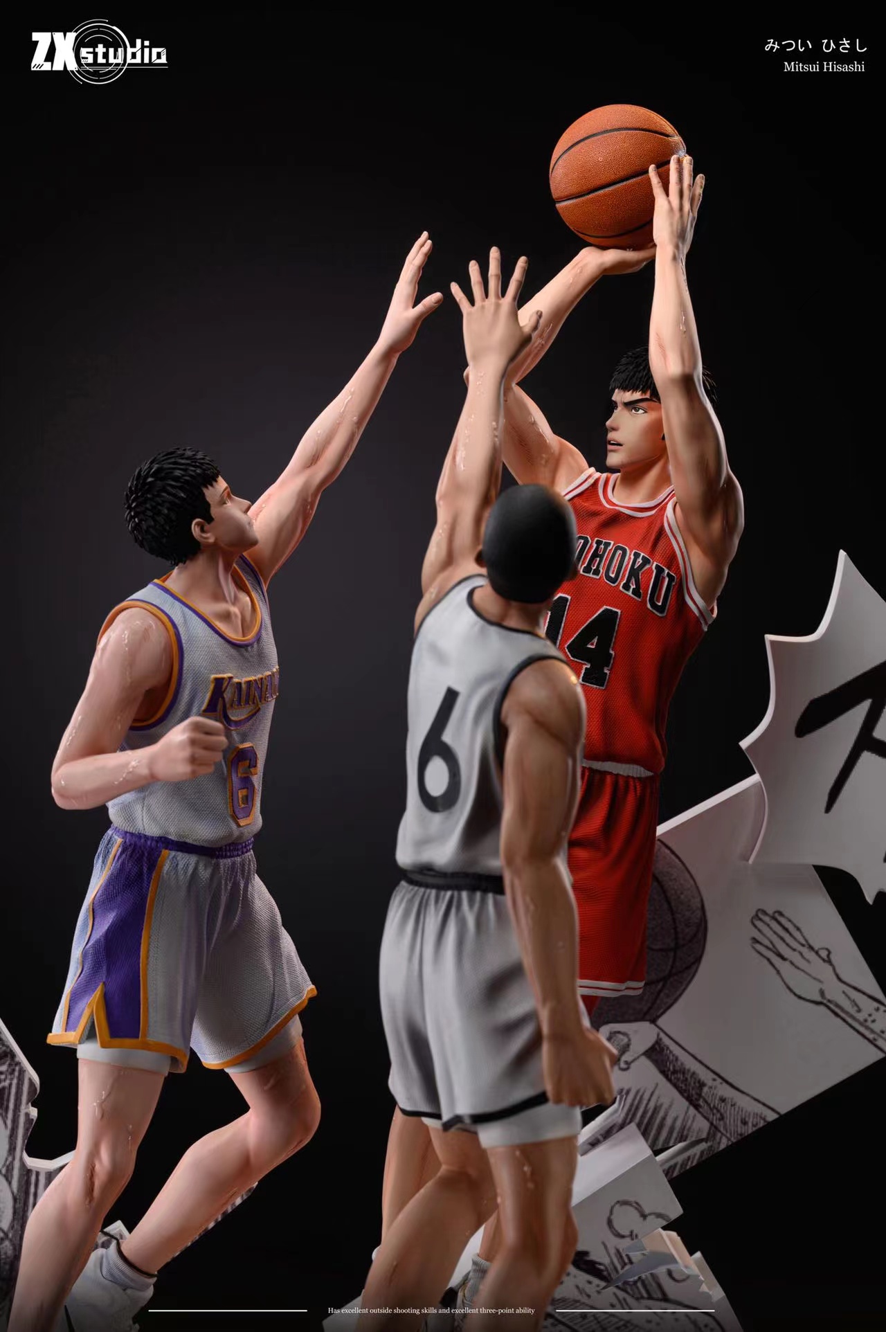 PRE-ORDER ZX Studio - SLAM DUNK - Hisashi Mitsui VS Soichiro Jin VS ...