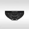 Men's Low-Rise Satin U-Shaped Pouch Breathable Briefs