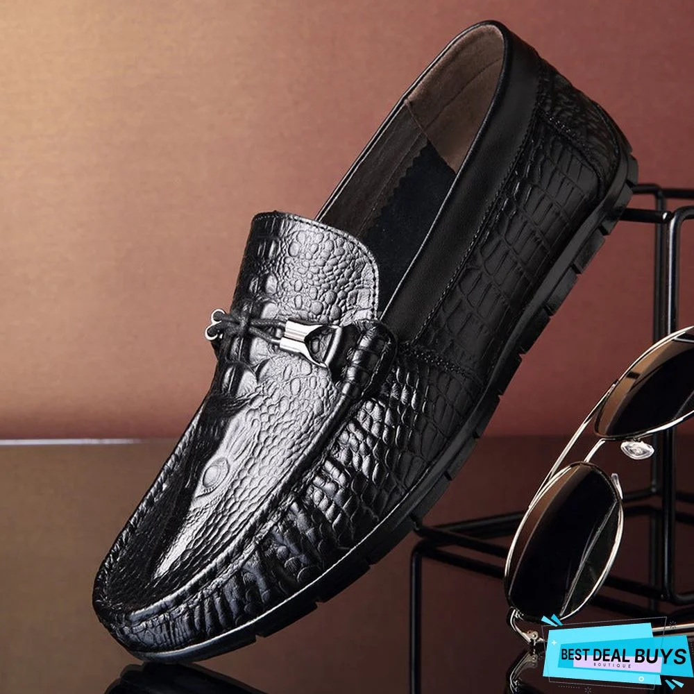 British Shoes Men's Leather Casual Shoes