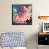 (45*45cm)Cloud - Round Partial AB Drill Diamond Painting