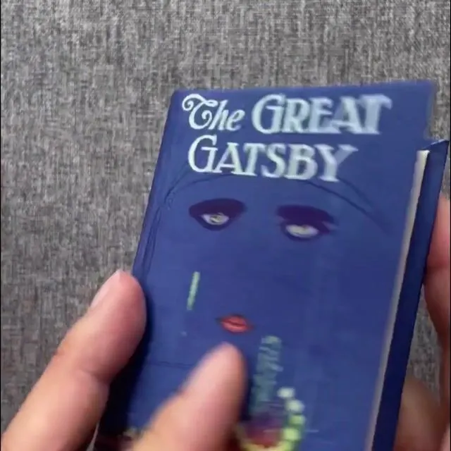The Great Gatsby by F. Scott Fitzgerald Book Wallet