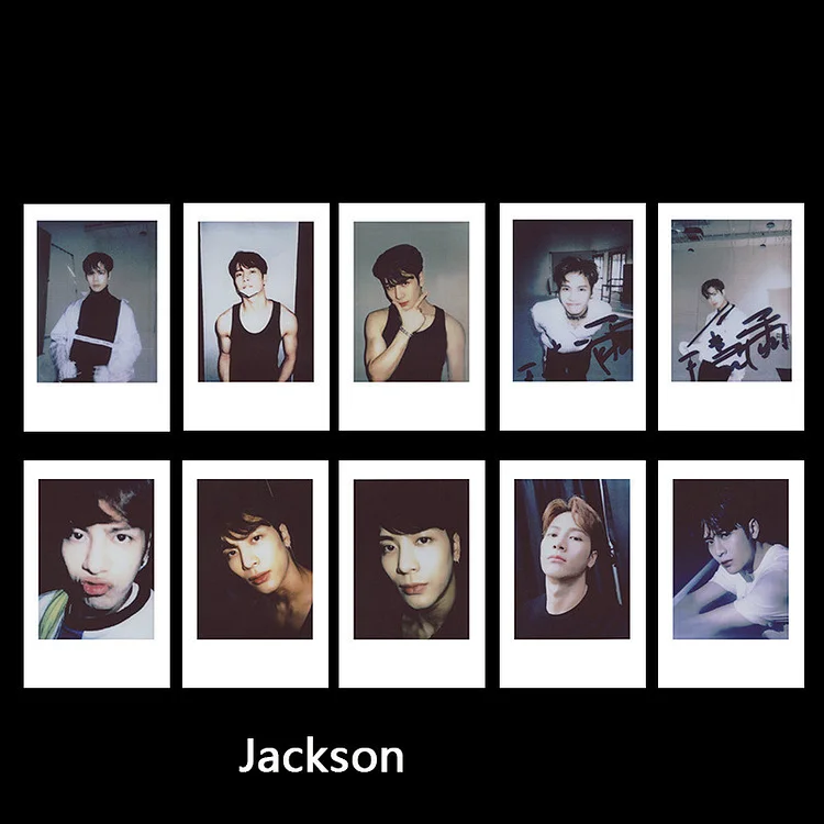 GOT7 JACKSON Polaroid Card