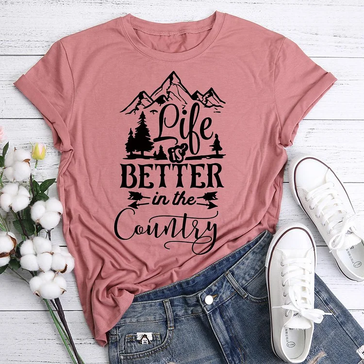 ANB - Life is Better in the Country   Retro Tee-05458