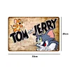 Cat And Mouse - Vintage Metal Signs - 20*30cm/30*40cm - Movie
