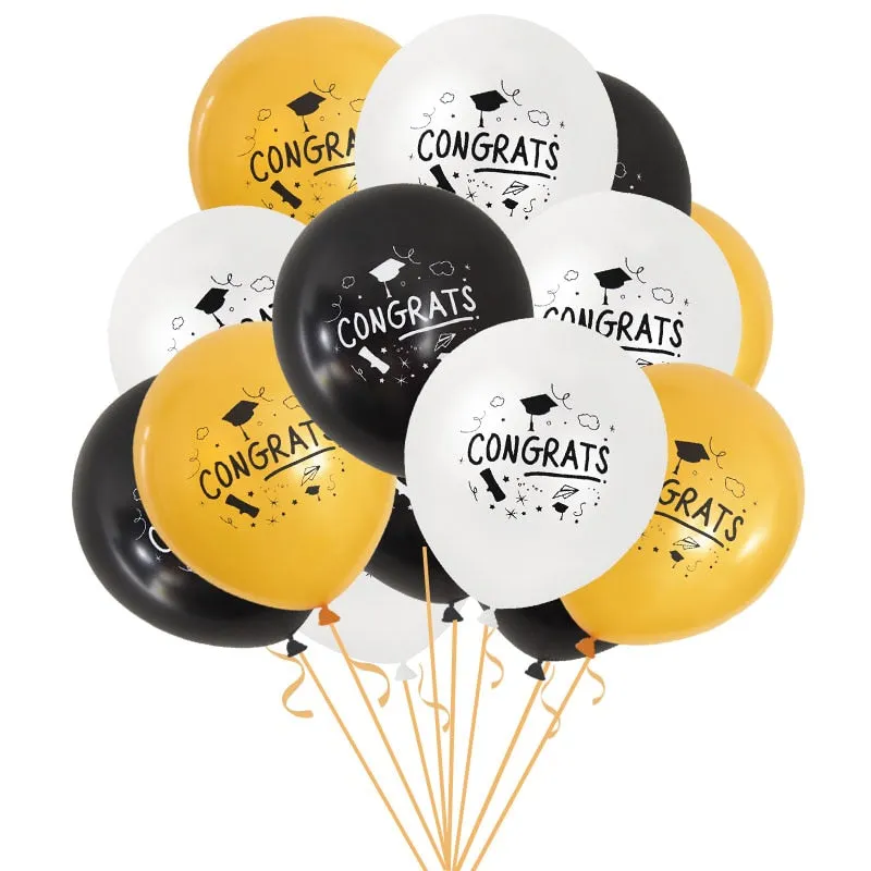 Graduation Balloons 2022 Graduation Party Decorations Congrats Grad Banner Graduation Backdrop Class Of 2022 Photo Booth Props
