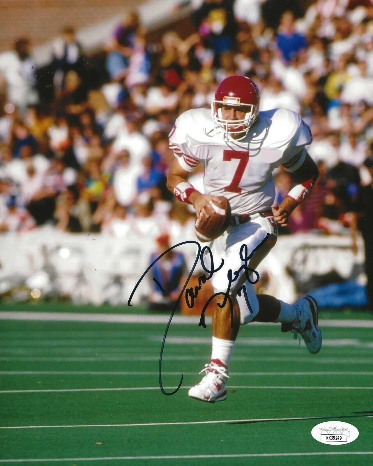 David Klingler signed Houston Cougars 8x10 Photo Poster painting autographed JSA