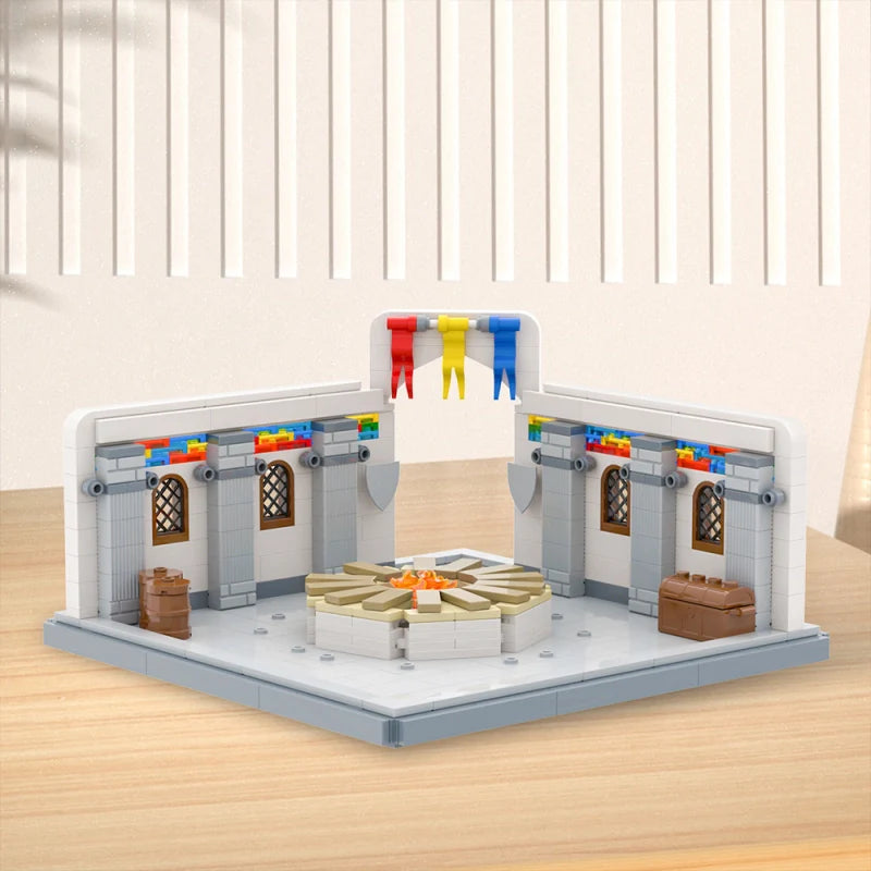 Knights of the Round Table Chamber Custom Medieval Military MOC Minifigure Bricks monstertoys