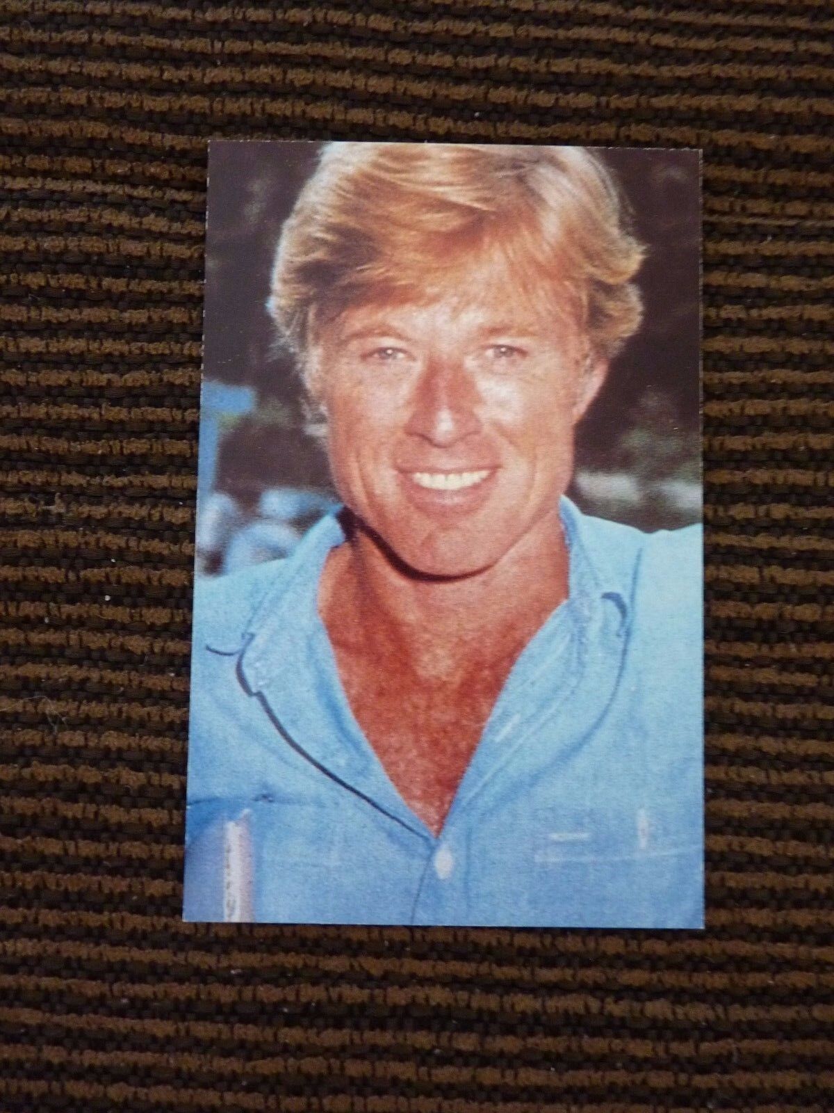 Robert Redford Postcard Fan Club PRINTED SIGNATURE