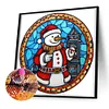Diamond Painting-DIY Crystal Rhinestone Xmas Snowman