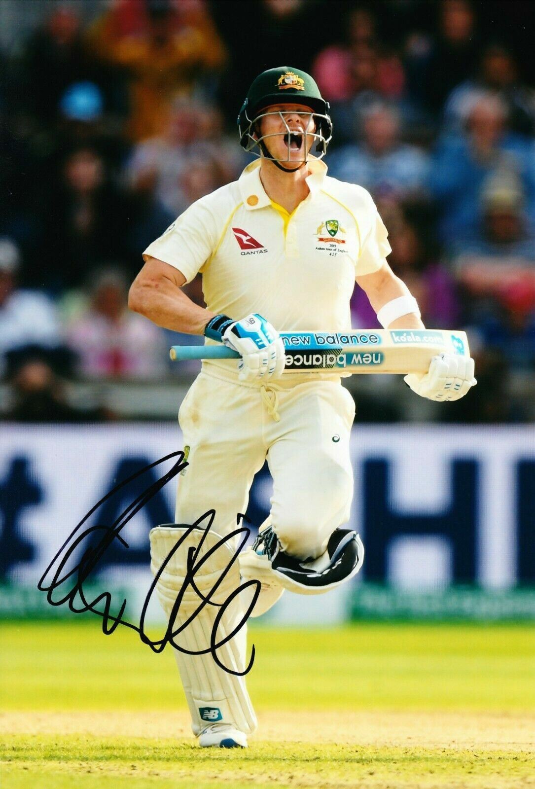 Steven SMITH Signed 12X8 Photo Poster painting 2019 ASHES Century AFTAL COA (2671)