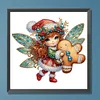 Diamond Painting-DIY Crystal Rhinestone Pixie Angel