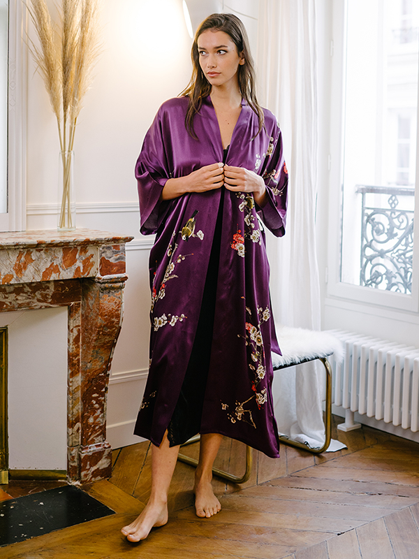 Realsilklife  Women's Velvet Silk Pajama Set