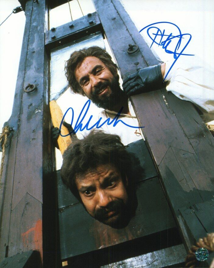 TOMMY CHONG & CHEECH MARIN Autographed Original 8x10 Photo Poster painting LOA TTM